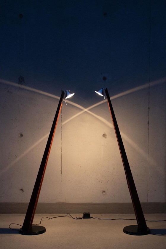 2X Epilog, Tord Bjorklund for IKEA 90's – Floor lights, Wood (photo 4 of 17)