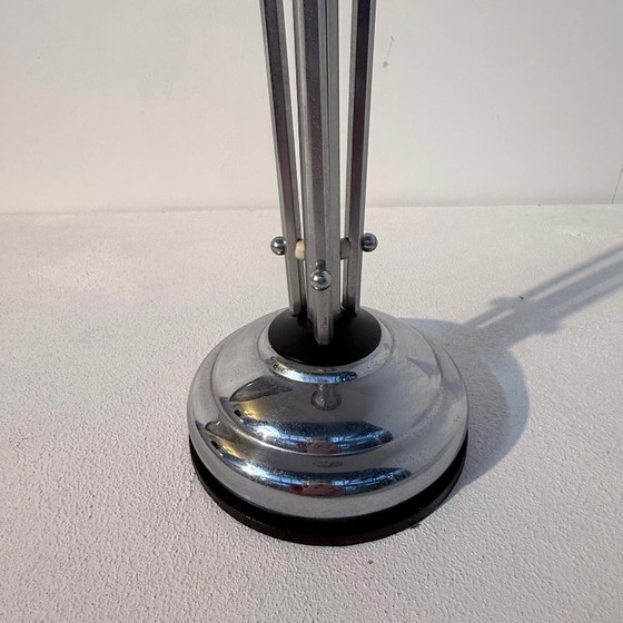 Image 1 of Standing ashtray with matchbox holder