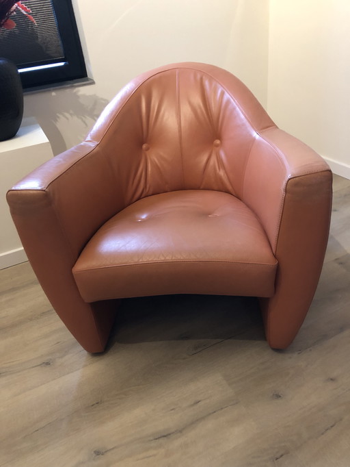 Leolux Carabita Fauteuil Met Hocker