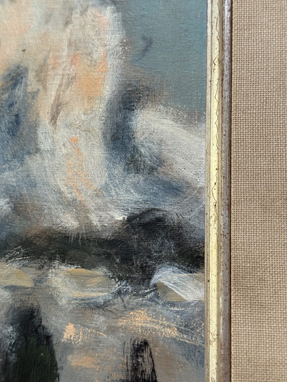 Image 1 of Yann Rebecq (né en 1955) - Mas sur la route de Servières, à St-Rémy de Provence, huile sur toile