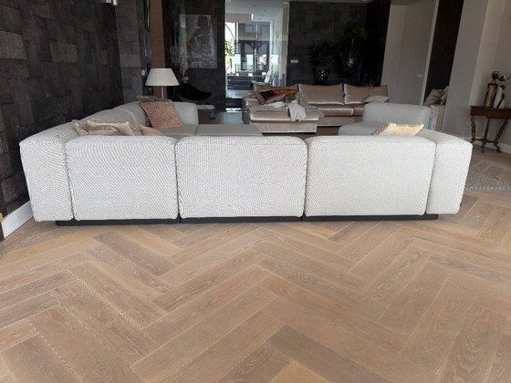 Image 1 of Divano modulare morbido a piattaforma per 4-6 posti con chaise longue di Jasper Morrison
