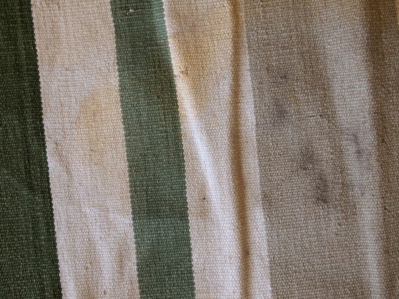 Image 1 of Handgefertigter antiker indischer Dhurri-Kelim, 167 cm x 238 cm (5,4' x 7,8'), 1930er Jahre - 1C455