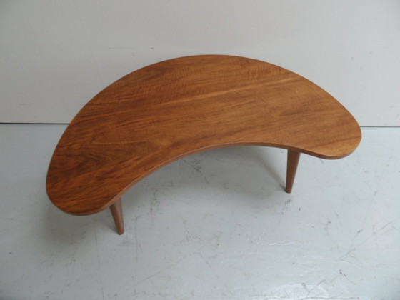 Mid Century maanvormige salontafel – Hout (photo 6 of 11)