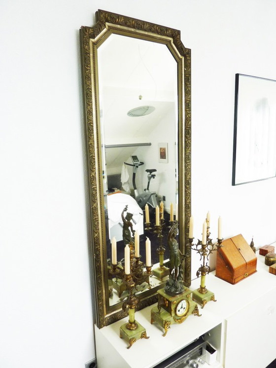Pendulum Set with Mirror – Barian, Clocks, Gold, Marble (photo 6 of 7)