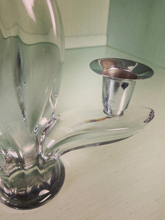 Image 1 of Candeliere in cristallo Art Vannes France anni 50 - 60