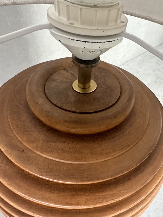 Image 1 of Lampada da tavolo XL vintage - legno