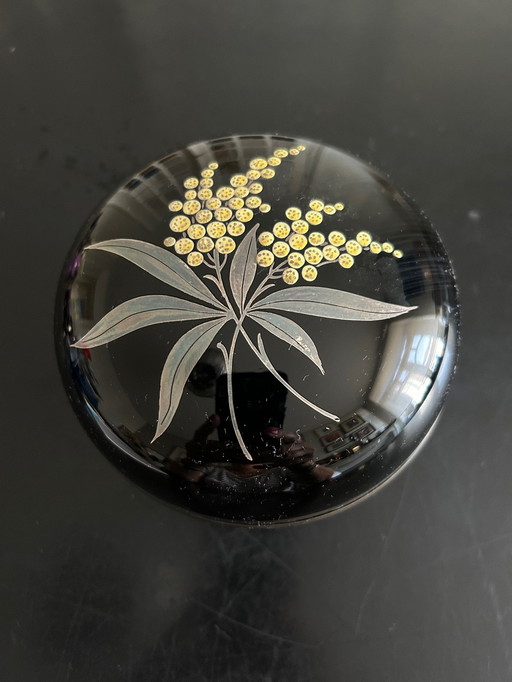 boite à bijoux en opaline