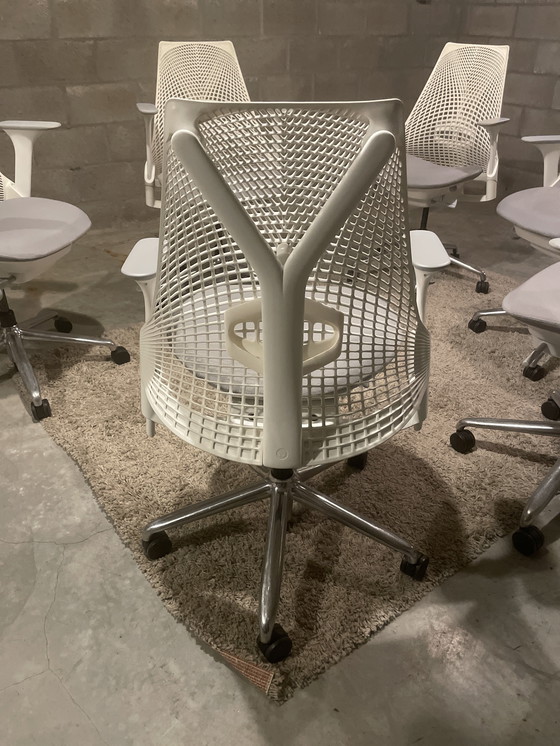 Image 1 of Herman Miller Design Icon Sayl Office Chair White