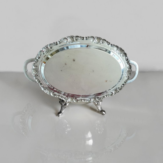 Image 1 of SET DA CAFFÈ ARGENTATO