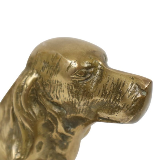 Image 1 of Fermalibri in ottone con cani setter irlandesi