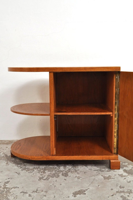 Art Deco Divider In Oak, 1930s – Sideboard, Wood (photo 12 of 13)