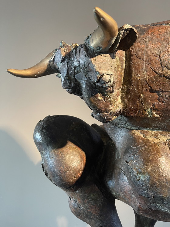 Image 1 of Toro di bronzo di Wim Steins