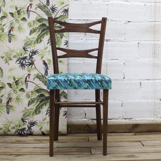 Image 1 of Spanische Esszimmerstühle von Muebles Mocholi, 1960er Jahre, Satz von 4