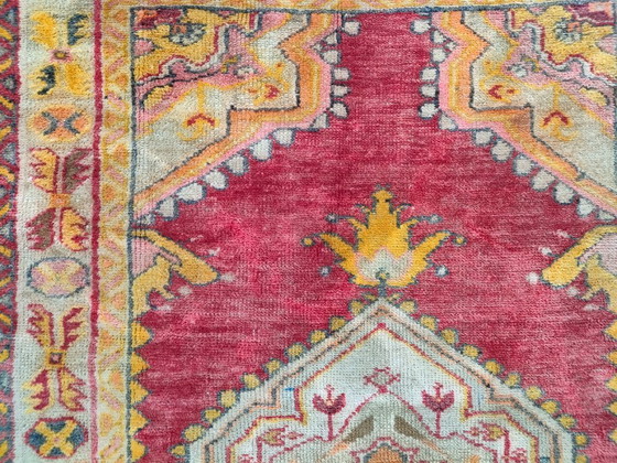 Image 1 of hand-patinated rug, 166 cm x 95 cm, mid-20th century