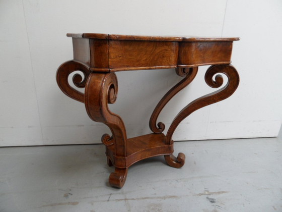 Image 1 of Mesa de pared Trumeau antigua