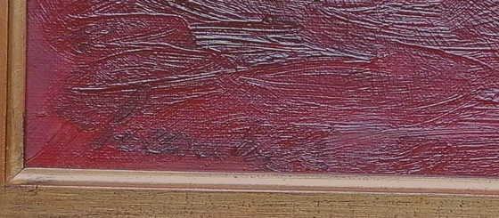 Image 1 of Atardecer en el mar c permeke