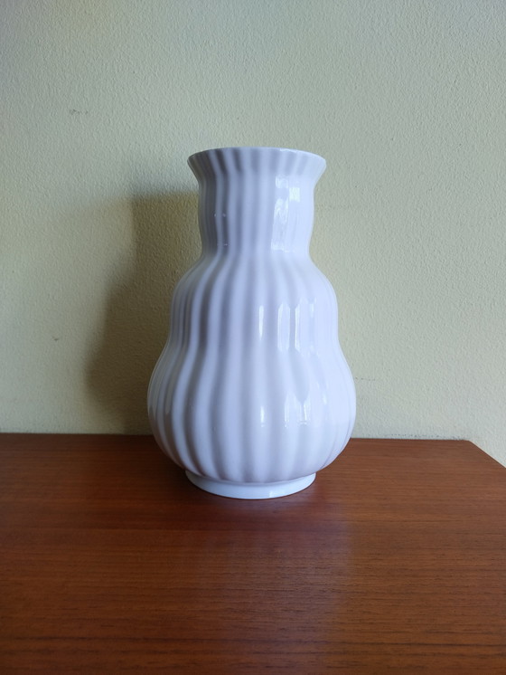 Image 1 of Vase 27 cm - Royal Goedewaagen - Delfter Weiß