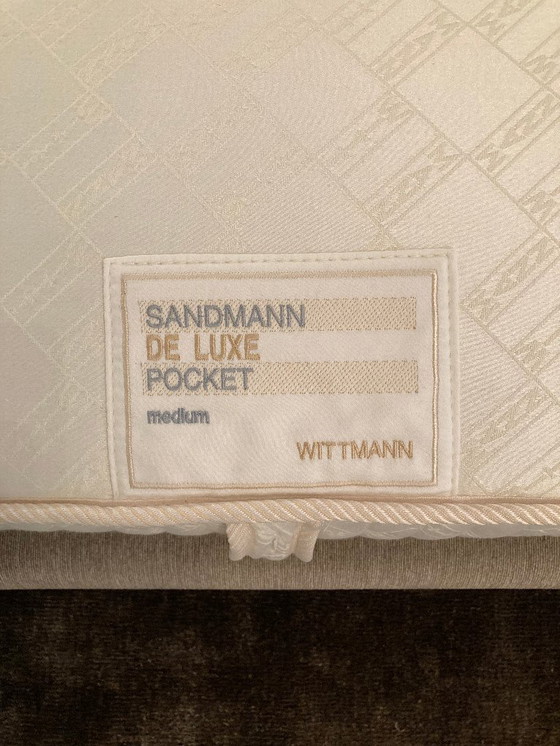 Image 1 of Wittmann Joyce Niche bed with Sandmann De Luxe Pocket mattresses