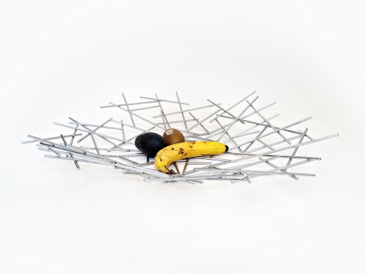 Alessi Aufblasbare Obstschale – schalen, rvs, Metal (photo 2 of 7)
