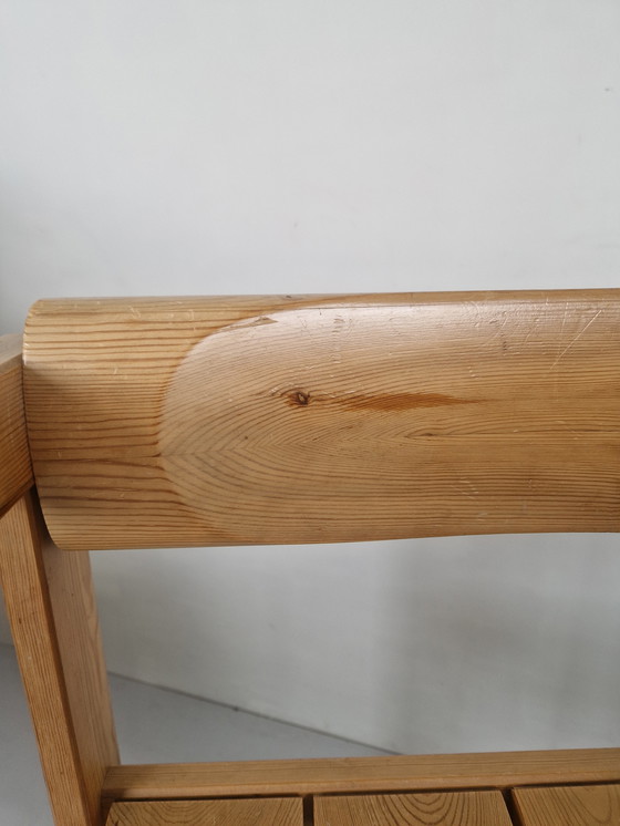 Image 1 of Edvin Helseth Trybo Fureka 313 Kiefer Brutalistischer Esszimmerstuhl