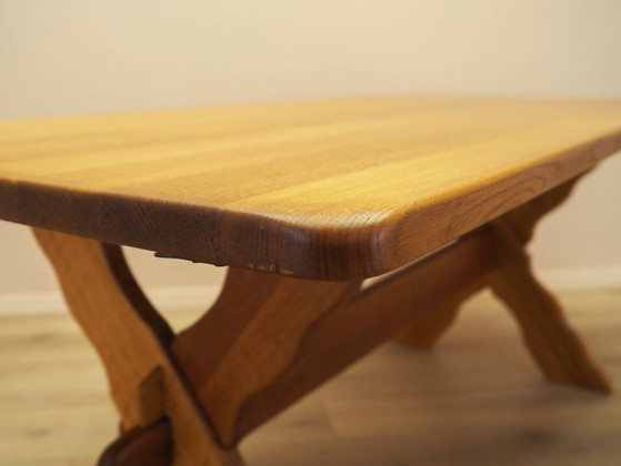 Danish Extendable Oak Dining Table Designed by Henning Kjærnulf, 1960s – Henning Kjaernulf, Wood (photo 13 of 21)