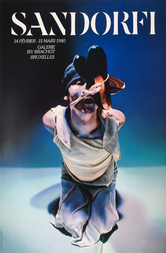 Image 1 of Istvan (Etienne) SANDORFI Expo 80 – Plakat der Galerie Isy Brachot 1980