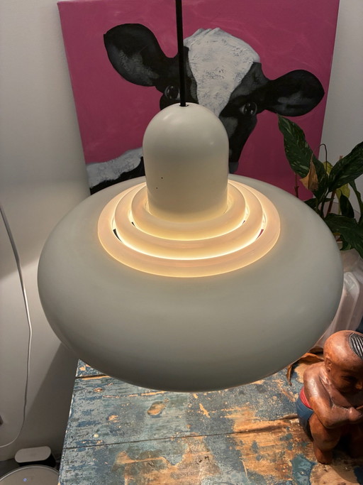 Dänische Vintage Design UFO Pendelleuchte Knud Christensen (Lyskaer) 70er Jahre Space Age