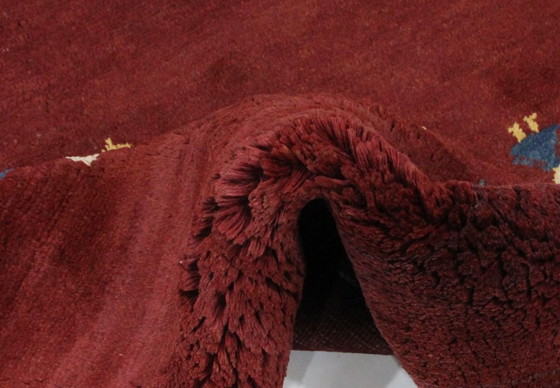 Image 1 of Original Persian carpet Gabbeh Ghashghai Oriental carpet 265 cm x 128 cm Old Natural