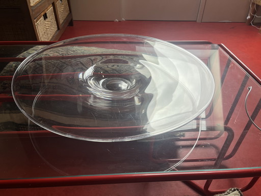 Grote glazen schaal