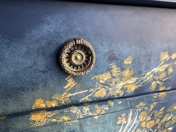 Image 1 of Luxury hand-painted sideboard - Indochine - House of Cranes