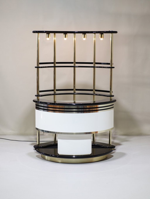 Bar Guzzini Stilglass Italian 1970s