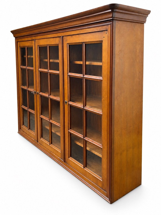 French Louis-Philippe style solid fruitwood Bookcases, Brown (photo 7 of 15)