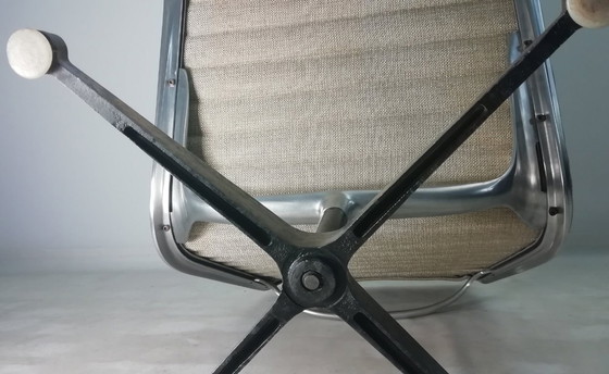 Image 1 of Eames ALU-GROUP 1958 PREPRODUCCIÓN Sillón reclinable HERMAN MILLER Historia Drehsessel