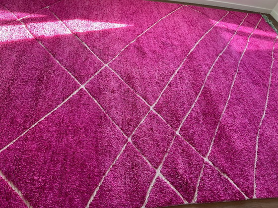 Image 1 of Alfombra de lana rosa HK Living XXL (260 x 360)