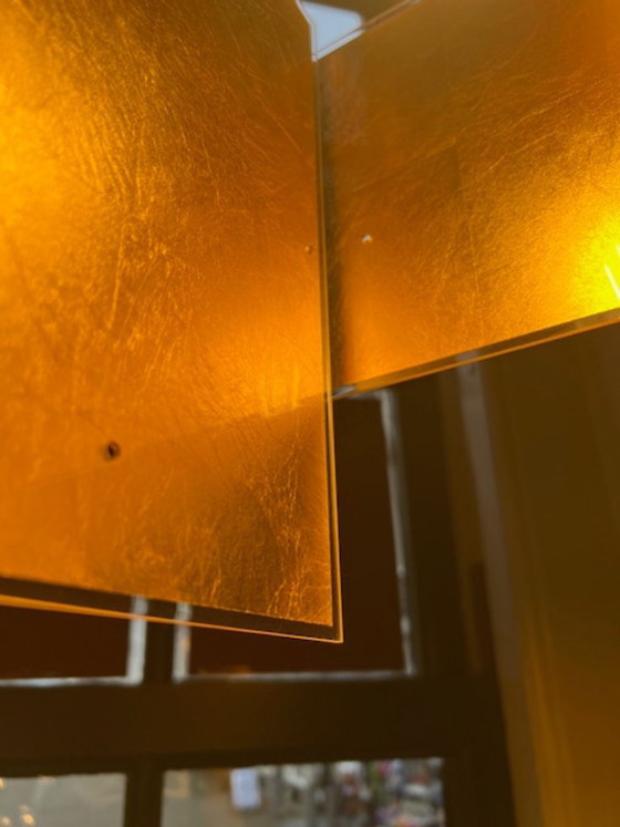 Image 1 of Lampada a sospensione Ingo Maurer in oro 24 carati