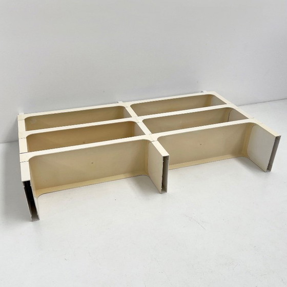 Image 1 of Witte modulaire plank van Olaf Von Bohr voor Kartell, jaren 70