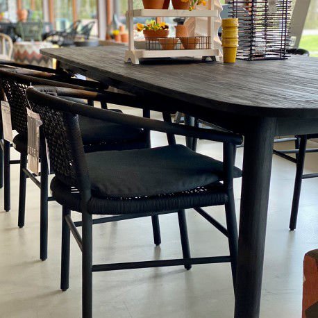 Image 1 of Mesa de comedor Max & Luuk Lennon - 110x280 con silla de comedor Kevin (juego de 6)