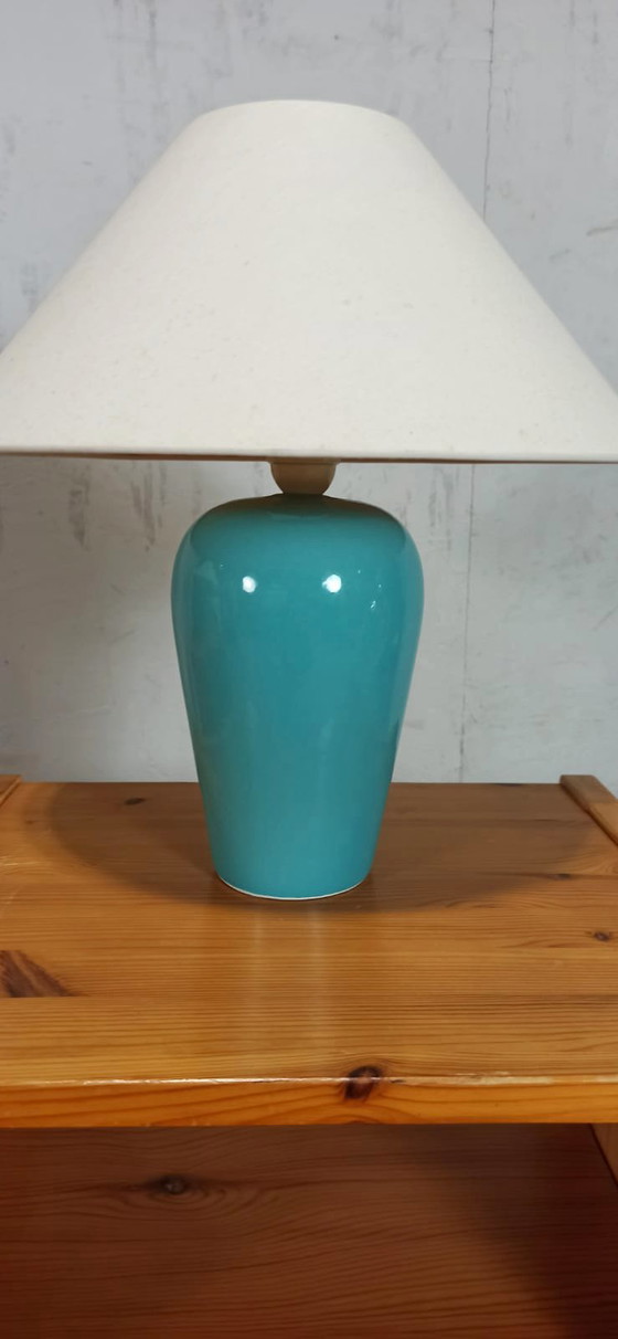 Image 1 of 2 x lampade da tavolo classiche, turchese