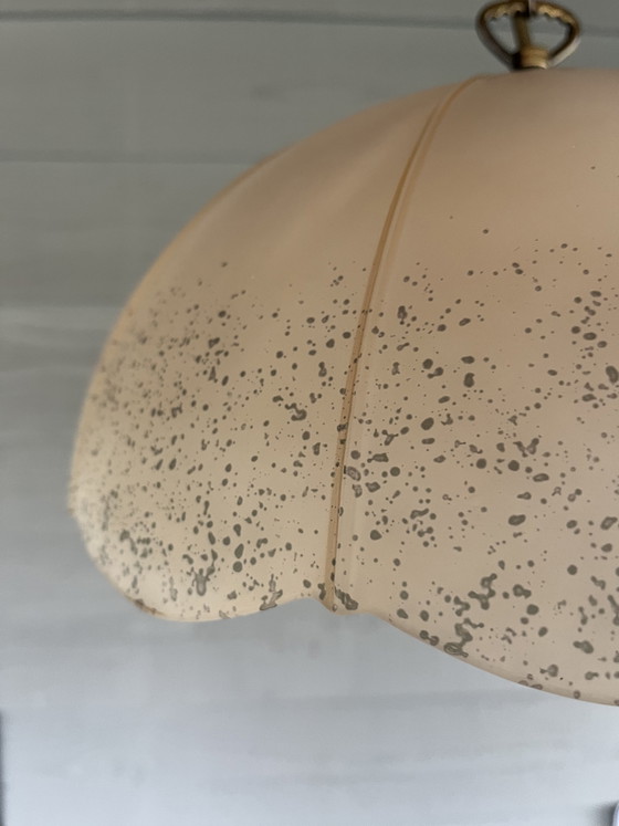 Image 1 of Suspension citrouille vintage Herda Amsterdam Hollywood Regency
