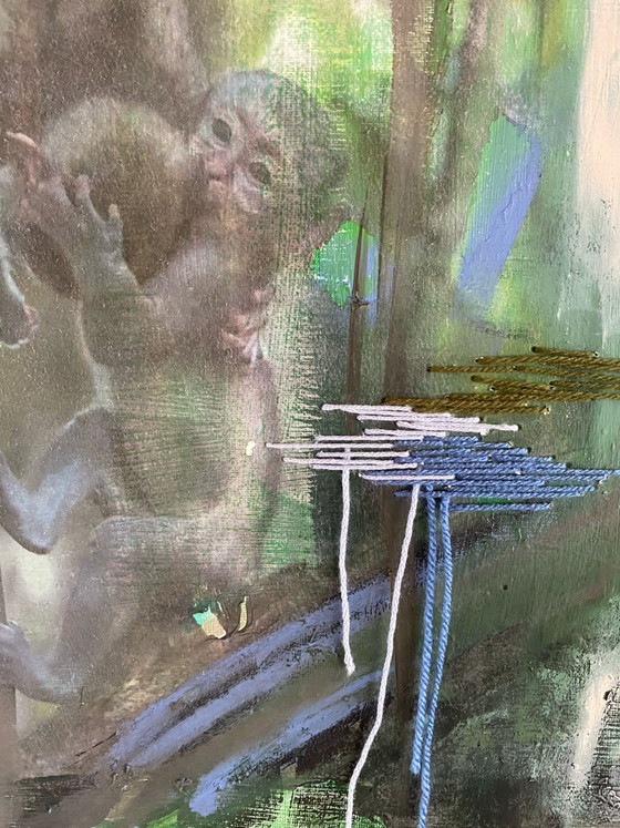 Painting Atelier Guglielmina – Paintings & Drawings, Textile, Canvas (photo 3 of 8)
