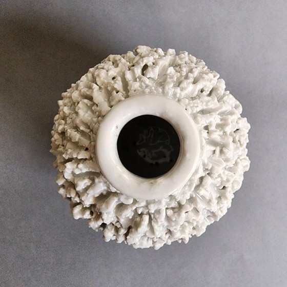 Image 1 of Gunnar Nylund Chamotte -Hedgehog vase