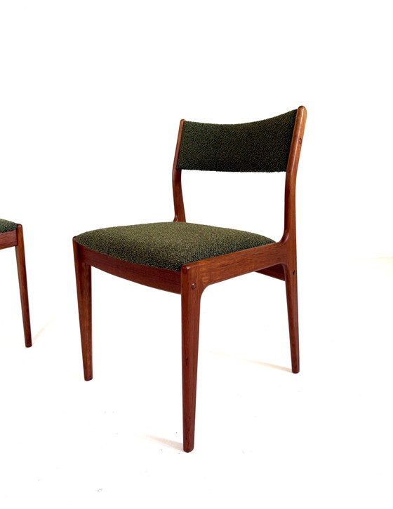 Image 1 of 6x gerestaureerde eetkamerstoel, Johannes Andersen ‘60