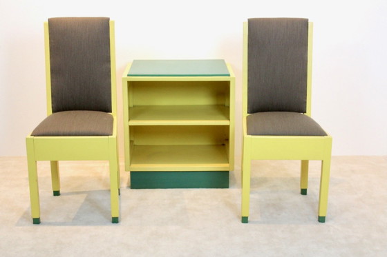 Dutch Modernism Chairs and Cabinet by Jan den Drijver for ‘De Stijl’, Storage cabinet (photo 5 of 10)