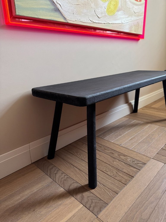 Image 1 of House Doctor Nadi Bankje Zwart - Scandinavisch design