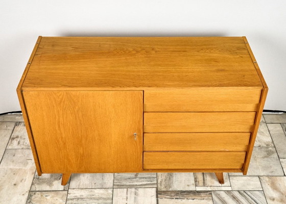 Image 1 of Vintage dressoir U-458 van Jiří Jiroutek voor Interiér Praha, jaren 60, Tsjechoslowakije