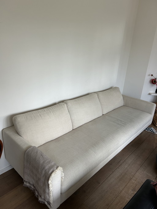 Witte bank model Antoine 3 puistjes