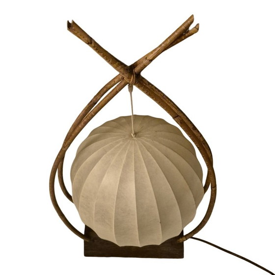 Wabi Sabi Cocoon Table Lamp 1960s – Wood, Plastic (photo 7 of 8)