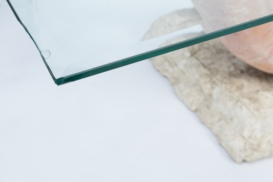 Table basse Mactan Stone Tusk, style Magnussen Ponte – Tables basses, Glass (photo 2 of 8)