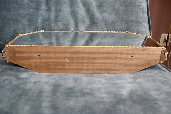 Image 1 of Grote Venetiaanse mozaïekspiegel bijpassend spiegelplateau