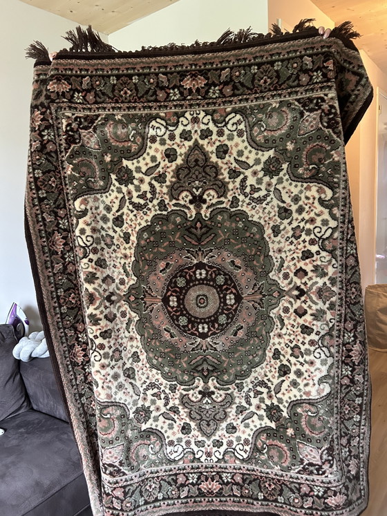 Tapis classique en laine de Smyrne / Nappe - Oriental – Wool (photo 3 of 7)